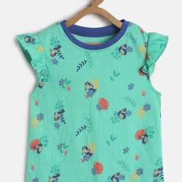 MINIKLUB Kids Green Printed Top-image-14