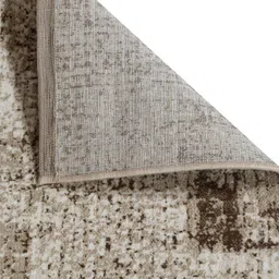 DDecor Off White Geometric Printed Anti-Skid Carpet image 4