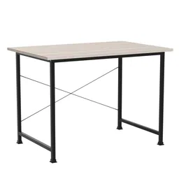 PAZANO Table Study Computer Office Table for Adults 【L90xW60cm】 Computer Table for Work Office Desk,pc Desktop Table,Wooden Table for Office Work with Smooth Edges and Round Corner (Natural) image 5
