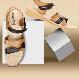 Paragon Women Printed Open Toe Flats-picture-36
