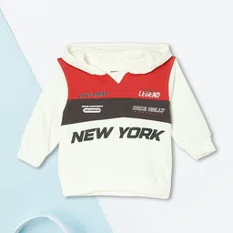 max Boys Typography Printed Hooded Cotton Pullover Sweatshirt-picture-57