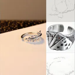 J.S ENTERPRISES Unisex Silver Stainless Steel Toe Ring-image-99