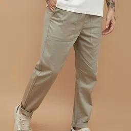 Bossini Men Easy Wash Chinos Trousers-image-12