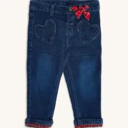 Pantaloons Baby Blue Cotton Regular Fit Jeans-image-37