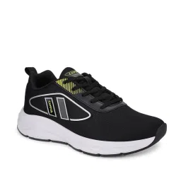 Campus Men's Lucius Black Running Shoes image 2
