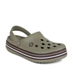 Columbus Men's Khaki Back Strap Clogs image 2