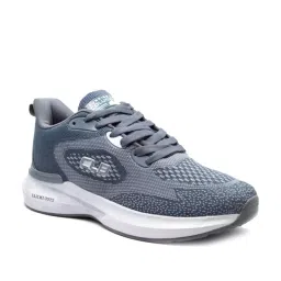 Columbus Men's Grey Running Shoes image 2