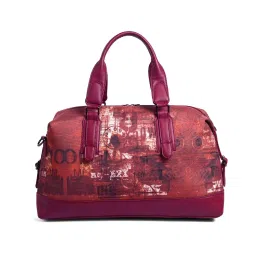 Gauge Machine Wine Duffle Bag image 3