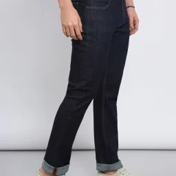 Lee Dark Navy Straight Fit Jeans image 3