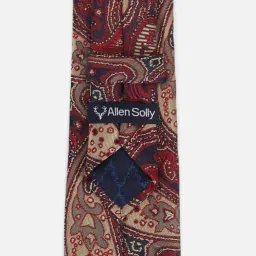 Allen Solly Multicolor Embroidered Casual Tie image 3