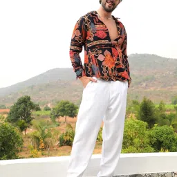 Campus Sutra Multicolored Regular Fit Printed Shirt image 3