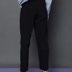 Vero Moda Black Polyester Regular Fit High Rise Pants image 2