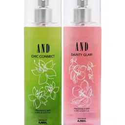 AND by Ajmal Chic Connect & Dainty Glam Fragrance Mist Combo for Women-image-0