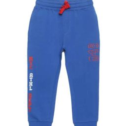 Plum Tree Kids Blue Printed Joggers-picture-42