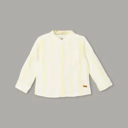 Juniors by Lifestyle Boys Yellow Cotton Shirt-image-62