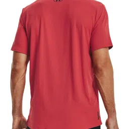 Under Armour Red Regular Fit Sports T-Shirt image 2