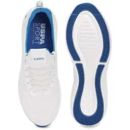 U.S. Polo Assn. Men's LEBRON 3.0 BLU Off White Casual Sneakers image 3