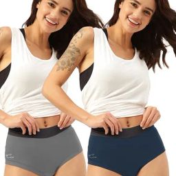 Freecultr Grey & Teal Hipster Panty - Pack of 2-picture-32
