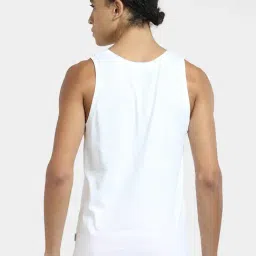 Jack & Jones White Printed Cotton Vest image 3