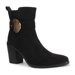 Carlton London Women's Black Casual Booties image 3