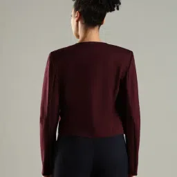 Tommy Hilfiger Red Cotton Slim Fit Jacket image 2