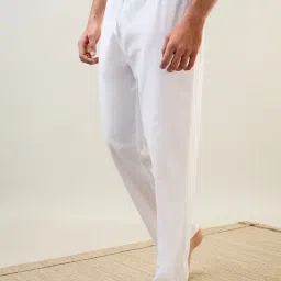 SleepZ by Raymond White Comfort Fit Nightwear Pyjamas image 3