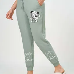 Dreamz by Pantaloons Green Cotton Printed Joggers image 3