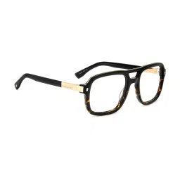 DSQUARED2 Black Rectangular Eye Frames for Men image 3
