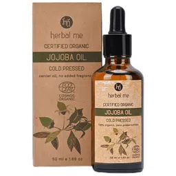 HERBAL ME 100% Organic Cold Pressed Jojoba Oil - 50 ml-image-45