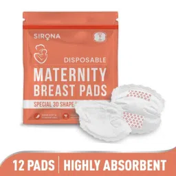 Sirona Premium Disposable Maternity Breast Pads, Ultra Thin, Super Soft & Comfortable image 1