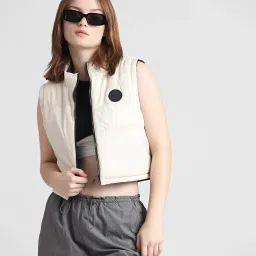 Only Black Regular Fit Reversible Puffer Jacket image 2