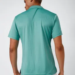 Reebok Blue Slim Fit Sports Polos image 2