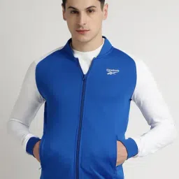 Reebok Blue Regular Fit Sports Jacket-image-25