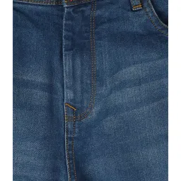 Allen Solly Junior Blue Solid Jeans image 3