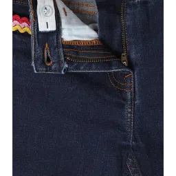 Allen Solly Junior Navy Solid Jeans image 3