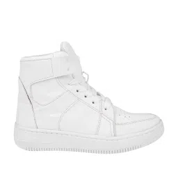 Shoetopia Kids White Casual Sneakers image 3