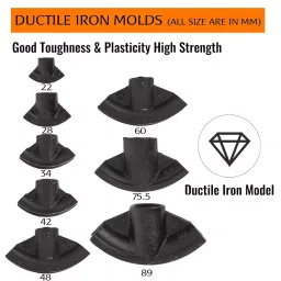 Voltz Manual Hydraulic Pipe Bender with Tripod 18000 Kg (18 Ton) Capacity, VZ-HPB-3A image 2