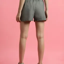 Forever 21 Green Regular Fit Shorts image 3
