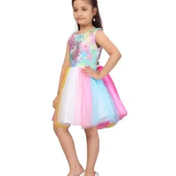Aarika Kids Multicolor Printed Frock image 3