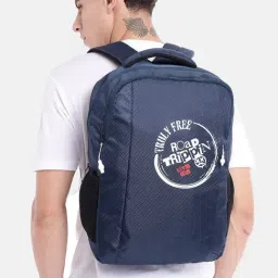 Bad Habit Blue Victory Vibe Textured Backpack-picture-19