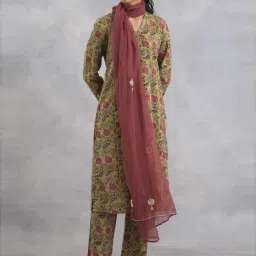 Folksong by W Pink Embellished Dupatta-picture-20