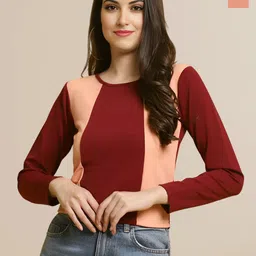 Mast & Harbour Women Pack Of 2 Long Sleeves Regular Top-picture-12