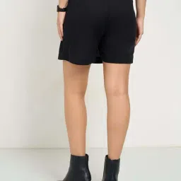 Honey By Pantaloons Black Regular Fit Skort image 2