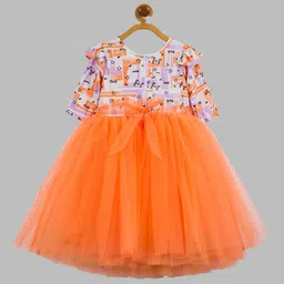 Toy Balloon kids Girls Printed Fit & Flare Dress-picture-42
