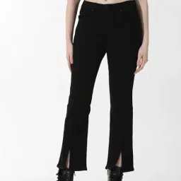 Only Black Blended Regular Fit High Rise Jeans-picture-30