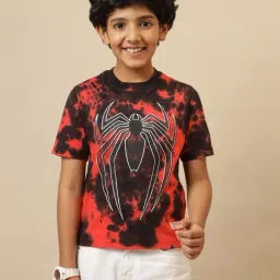 Kidsville Boys Multi Cotton Printed T-Shirt-image-9