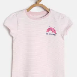 MINIKLUB Kids Pink Striped Top-picture-31