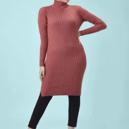 Annabelle by Pantaloons Rust Striped Sweater-image-62
