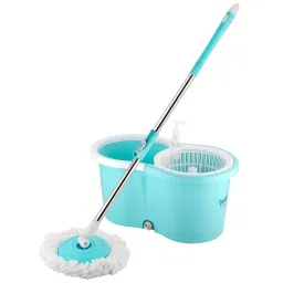 Shagun Basket Mop (Plastic) 7 L Capacity Super Water Absorbing Microfiber With 4 Wheels, S-503 (Pack of 4)-picture-28