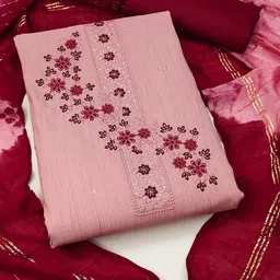 Ishin Embroidered Unstitched Dress Material-picture-26